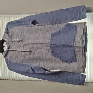 Free Planet Two-Tone Blue Hoodie